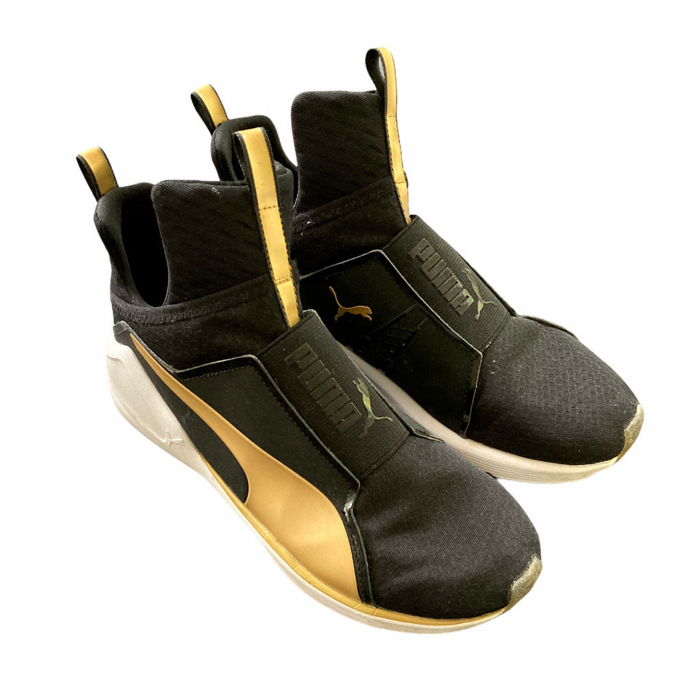 Puma Fierce Gold Sock Training Sneakers  US 8.5